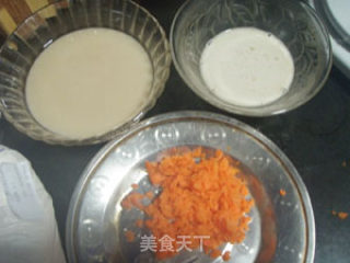 Soup Type Whole Wheat Carrot and Mushroom Bun recipe