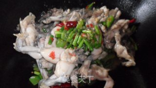 Stir-fried Garlic Frog recipe