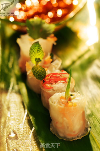 The World's Water Hibiscus---langolin Lobster Crystal Roll recipe