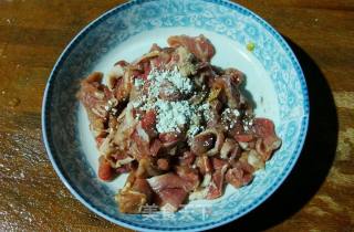 Stir-fried Pork with Lettuce recipe