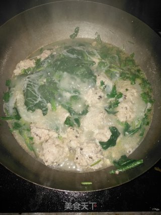 Spinach Meatball Soup recipe