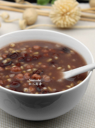 Red Bean and Barley Congee recipe