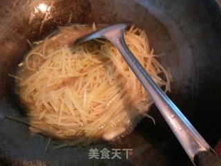 Green Pepper and Potato Shreds recipe