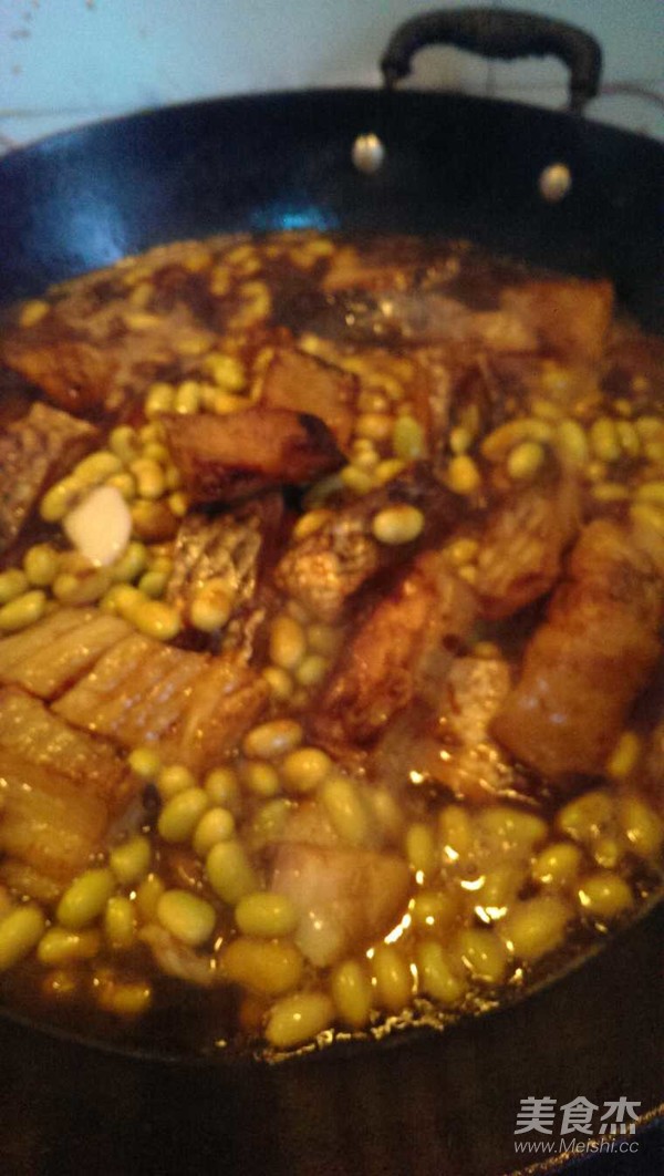 Farmhouse Salted Fish Braised Soybeans recipe