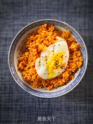 Spicy Cabbage Fried Rice recipe