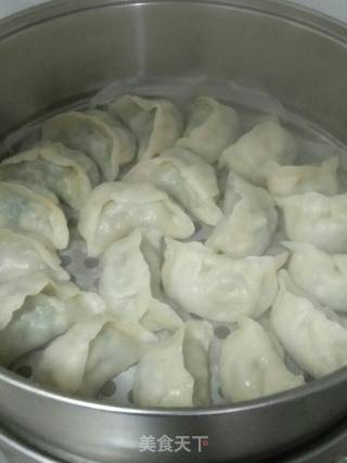 Steamed Dumplings with Fish and Meat recipe