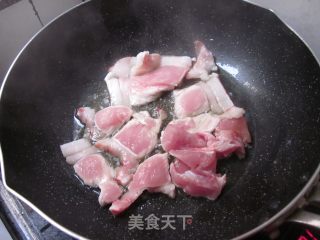 Love's【parsley Fungus Meat Slices】 recipe