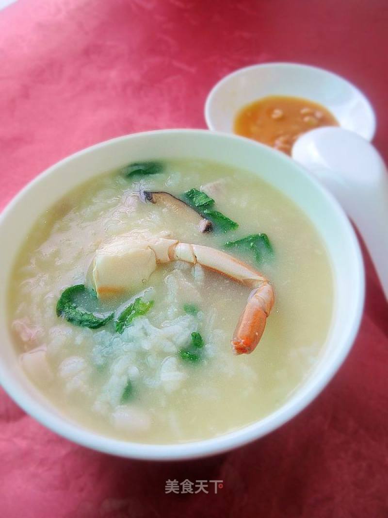 Teochew Crab Congee recipe