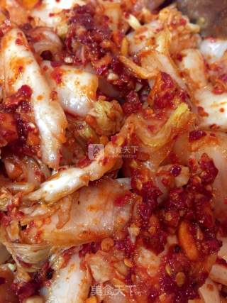 Refreshing Spicy Cabbage recipe