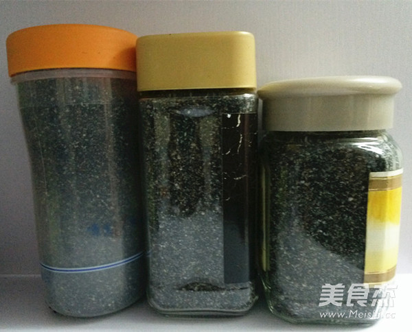 Homemade Black Sesame Powder recipe