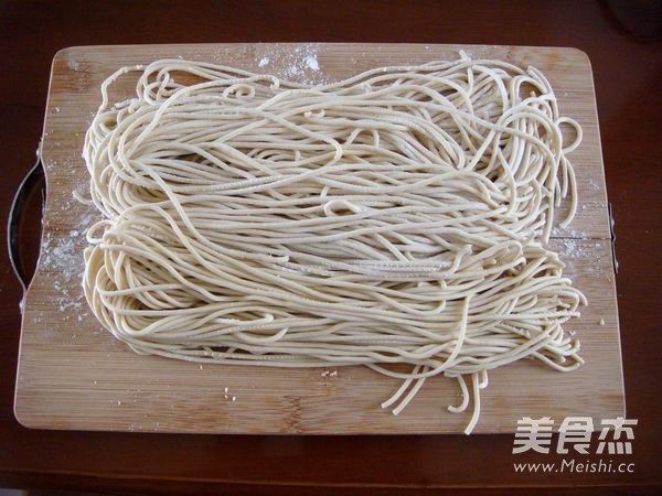 Cold Chicken Noodles recipe