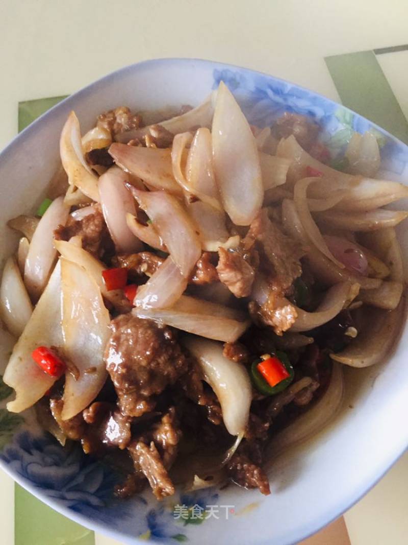 Fried Beef with Onion recipe