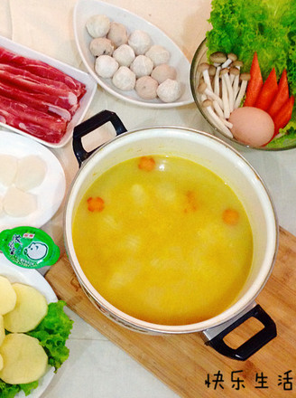 Warm-up Curry Hot Pot recipe