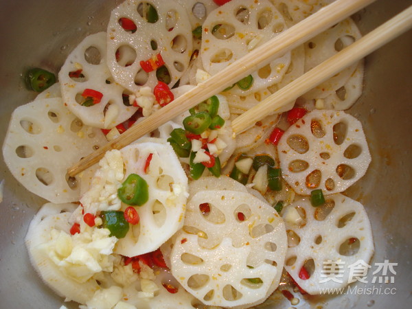 Spicy Lotus Root recipe