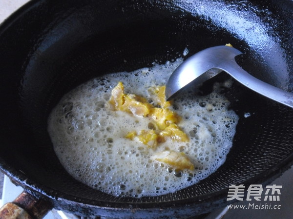 Baked Sweet Potato with Egg Yolk recipe