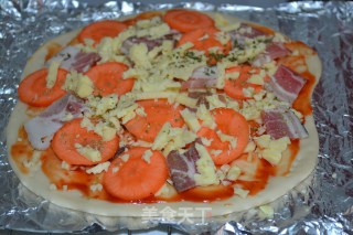 【heinz Tomato Sauce】----bacon Carrot Pizza recipe