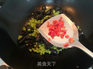 Fungus Long Bean recipe