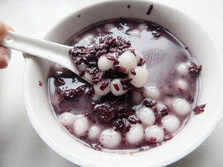 【suzhou】black Rice Fermented Rice Ball recipe