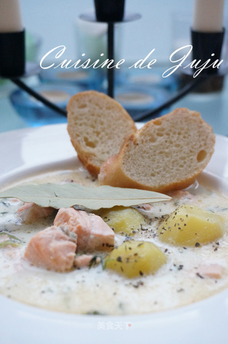 Scandinavian Salmon Soup recipe