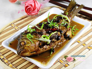 Braised Fish in Black Bean Sauce recipe