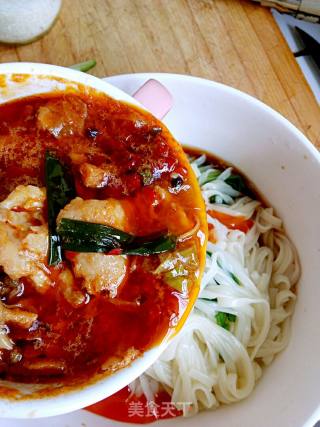 Boiled Pork Noodles recipe