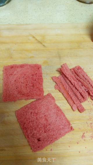 # Fourth Baking Contest and is Love to Eat Festival#pink Pocket Sandwich recipe