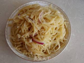 Onion and Potato Shreds recipe