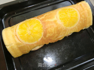 Fruity and Fragrant-orange Cake Roll recipe