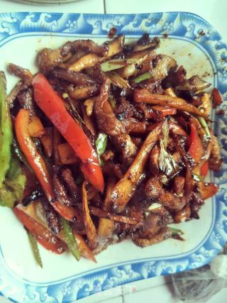 Fried Pleurotus Eryngii recipe