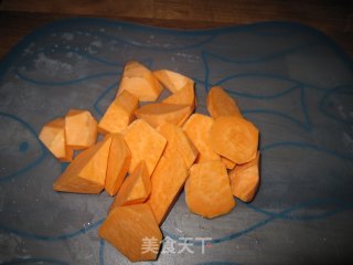 Sweet Glutinous Sweet Potato Porridge recipe