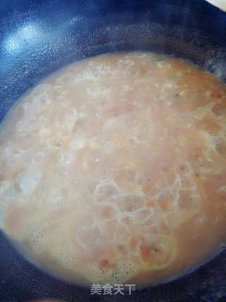 #trust之美#tomato Egg Flower Pimple Soup recipe
