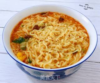 Instant Noodles with Pork Ribs recipe