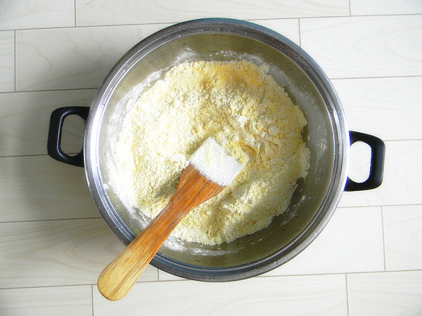 Multi-grain Hair Noodles with Buns recipe