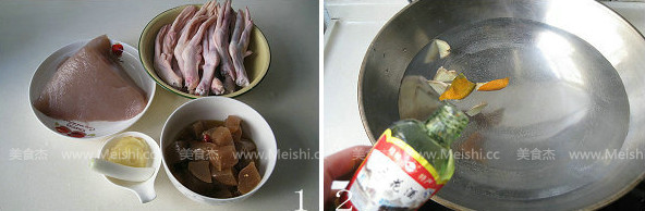 Sour Radish Duck Foot Konjac Soup recipe