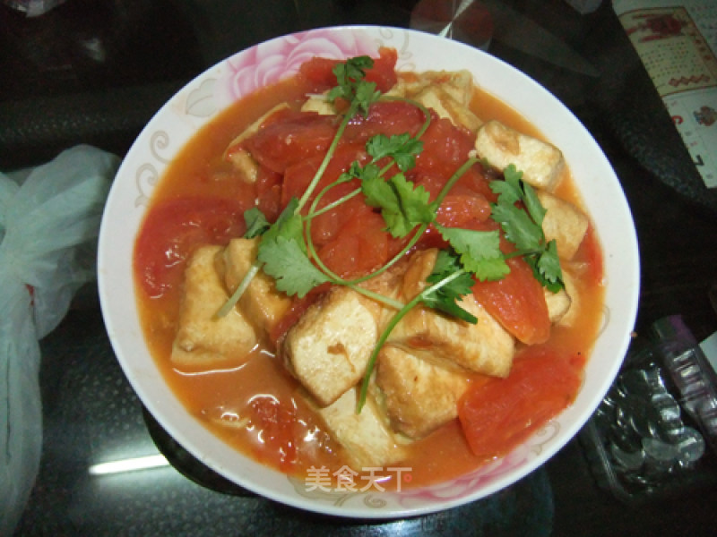 Tomato Stew Tofu recipe