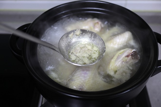Scallop Chicken Soup recipe
