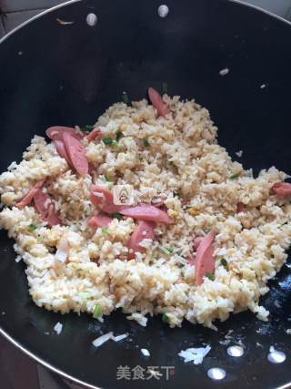 Sausage Fried Rice recipe