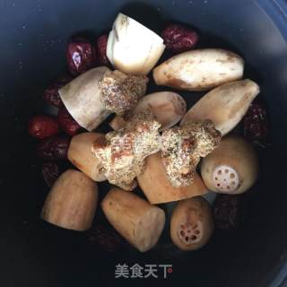 Jujube Candied Lotus Root recipe
