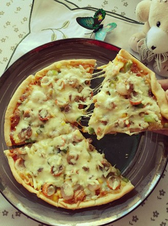 Shrimp Pizza recipe