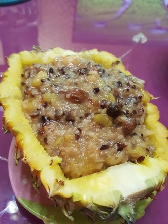 Sweet Glutinous Pineapple Rice recipe