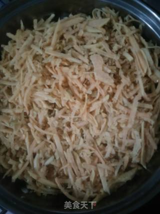 Hometown Dishes^_^steamed Sweet Potato Shreds recipe