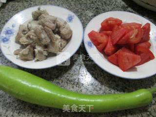 Tomato Long Melon Pork Rib Soup recipe