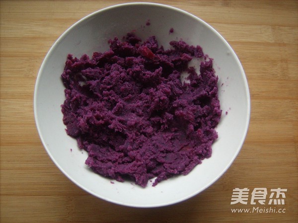 Purple Sweet Potato Yogurt Jelly recipe