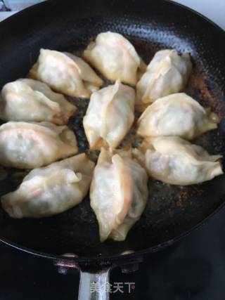 Leek and Shrimp Pot Stickers recipe