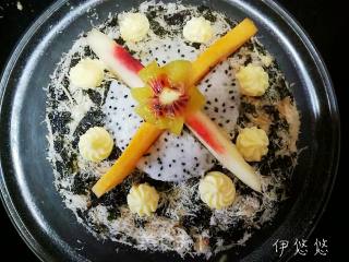 Seaweed Pork Floss Cake recipe