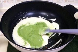 Matcha Snow Crisp recipe