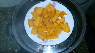 Pumpkin Steamed Cake recipe
