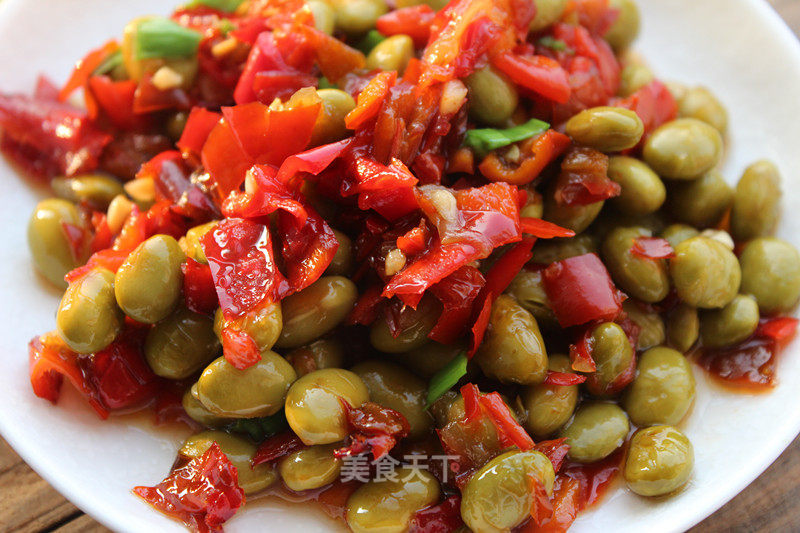 Sour and Spicy Refreshing Dishes-pickled Soybeans recipe