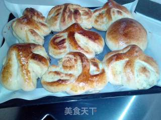 Flower Coconut Bread recipe