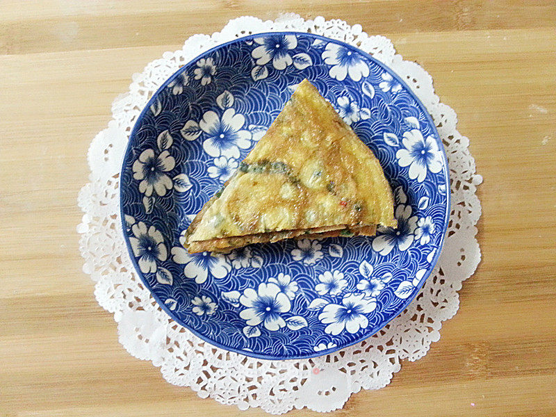 Basil Egg Pancake recipe